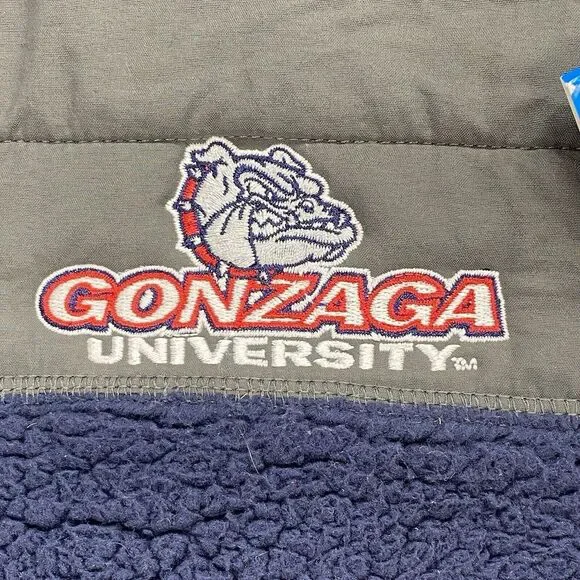 Gonzaga University Columbia Jacket Men's Large‎ Mountain Side Shearling Fleece